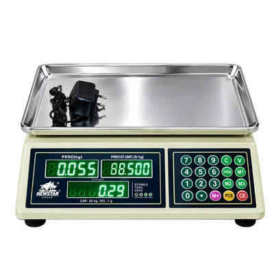 Balanza acuática 30 kg precisión 1 gramo - Tecnología alemana